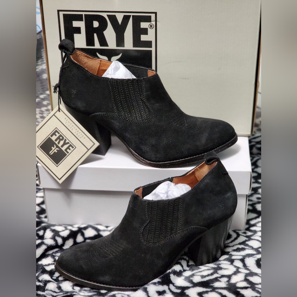 Black Frye booties
